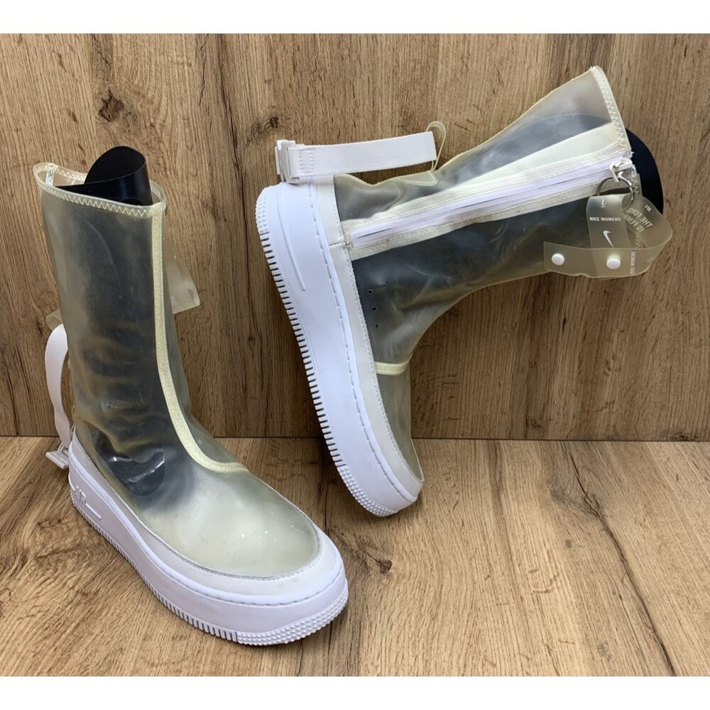 Nike Transparent and White Women's Sneakers